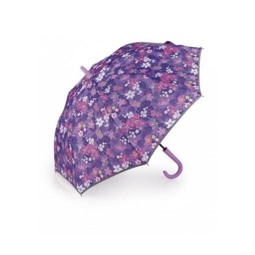 Paraguas Gabol Jasmine con ribete reflectante  [0]