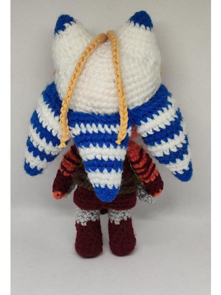 Ahsoka Tano tejido a crochet, hecho a mano peluche amigurumi star wars [1]