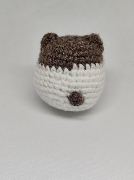 Hámster con galleta a crochet hecho a mano crochet  peluche amigurumi animal hand made [1]