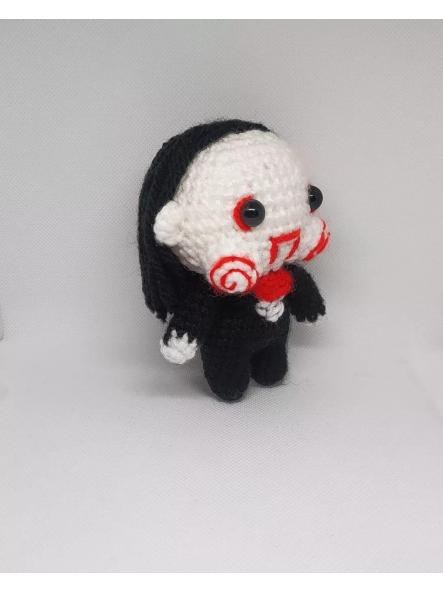 Peluche del muñeco de Saw a crochet hecho a mano amigurumi hand made [1]