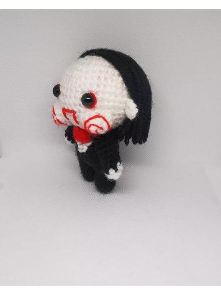 Peluche del muñeco de Saw a crochet hecho a mano amigurumi hand made [2]