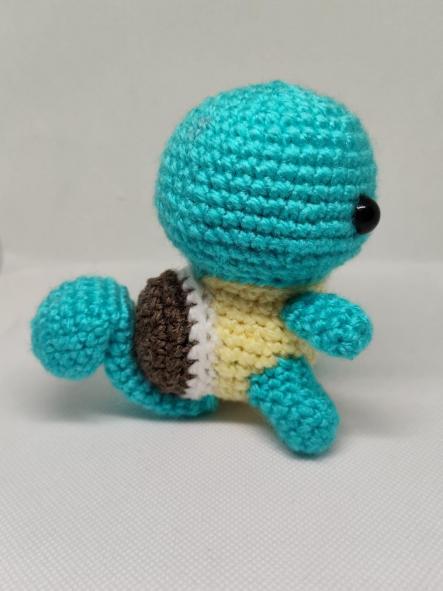 Pokémon Squirtle a crochet hecho a mano peluche amigurumi hand made [1]