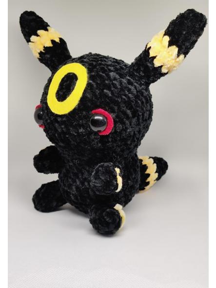 Umbreon Pokémon a crochet hecho a mano con lana suave peluche amigurumi hand made [1]