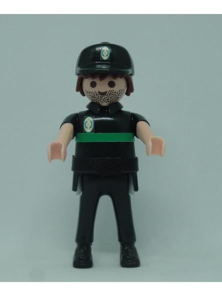 Playmobil personalizado con uniforme de agente medioambiental de Castilla León hombre 
