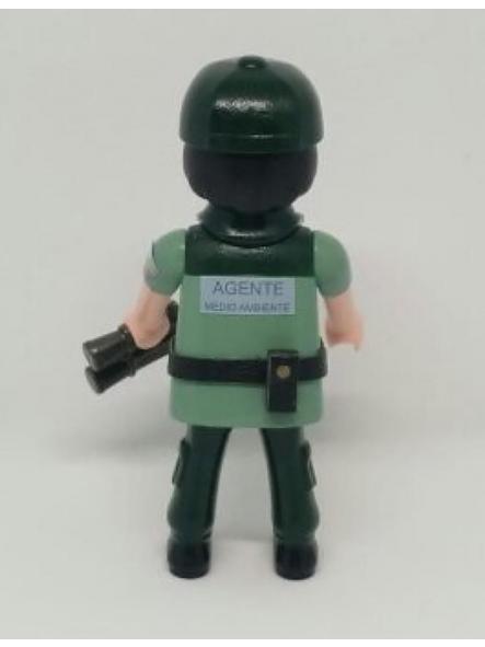 Playmobil personalizado con el uniforme de agente de medio ambiente de la Junta de Andalucía hombre [1]