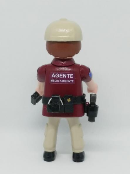 Playmobil personalizado con uniforme Agentes Medioambientales de Canarias hombre [1]