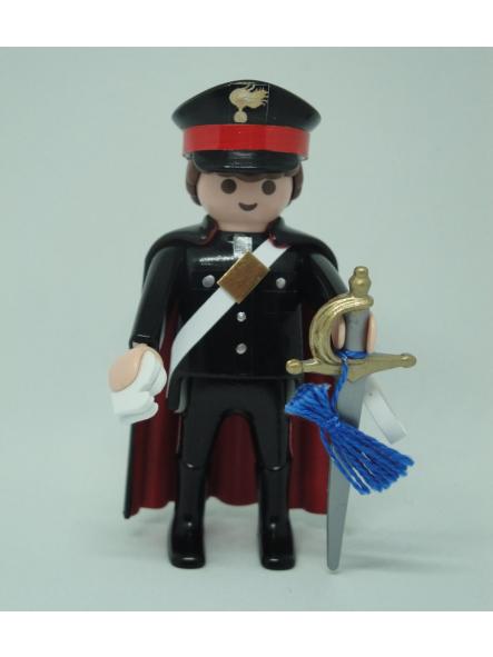Playmobil personalizado Carabinieri Italiano policía con traje de gala hombre