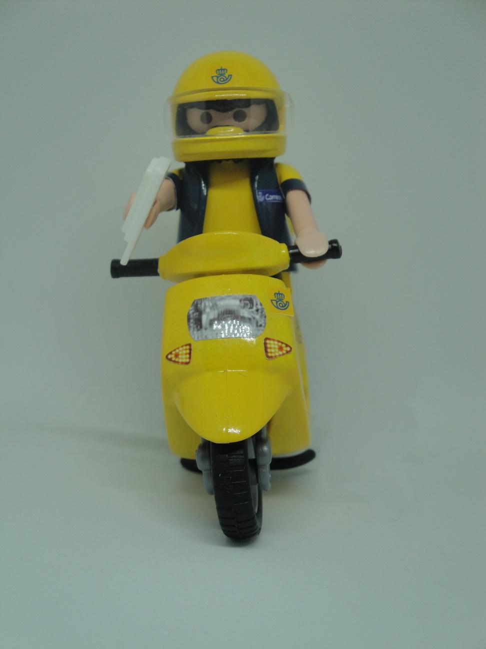 Playmobil personalizado uniforme de Correos cartero con ciclomotor elije hombre o mujer 