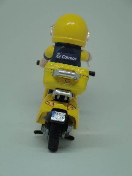 Playmobil personalizado uniforme de Correos cartero con ciclomotor elije hombre o mujer  [2]