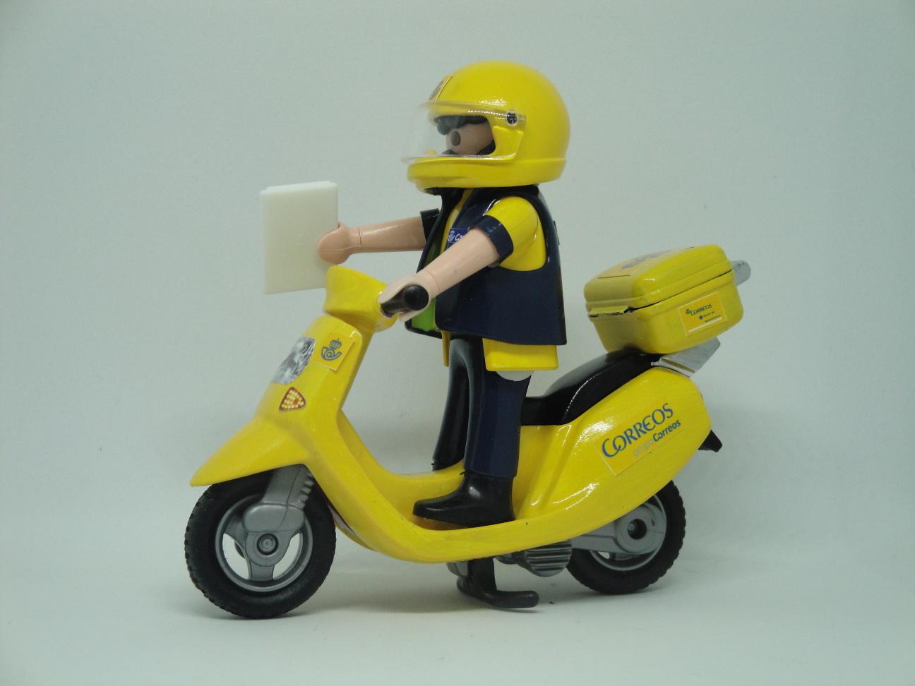 Playmobil personalizado uniforme de Correos con ciclomotor elije hombre mujer €