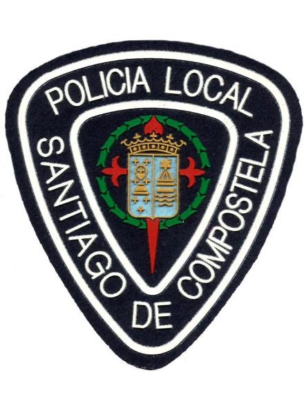 Policía local Santiago de Compostela parche insignia emblema distintivo [0]