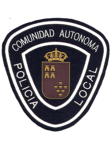 Policía Local Comunidad Autónoma de Murcia parche insignia emblema police patch ecusson