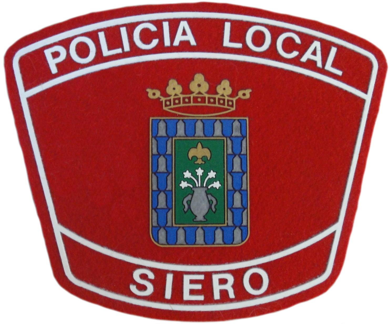 Policía Local Siero Asturias parche insignia emblema distintivo Police Dept