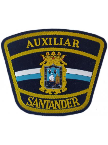 Auxiliar Policía Local Santander Cantabria parche insignia emblema police patch ecusson [0]