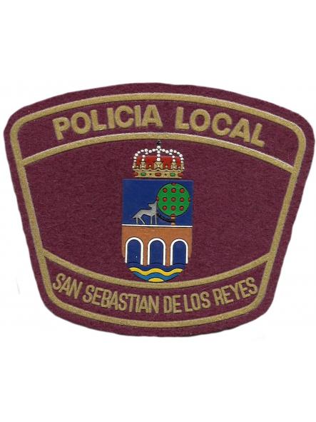 Policía Local San Sebastián de los Reyes parche insignia emblema distintivo
