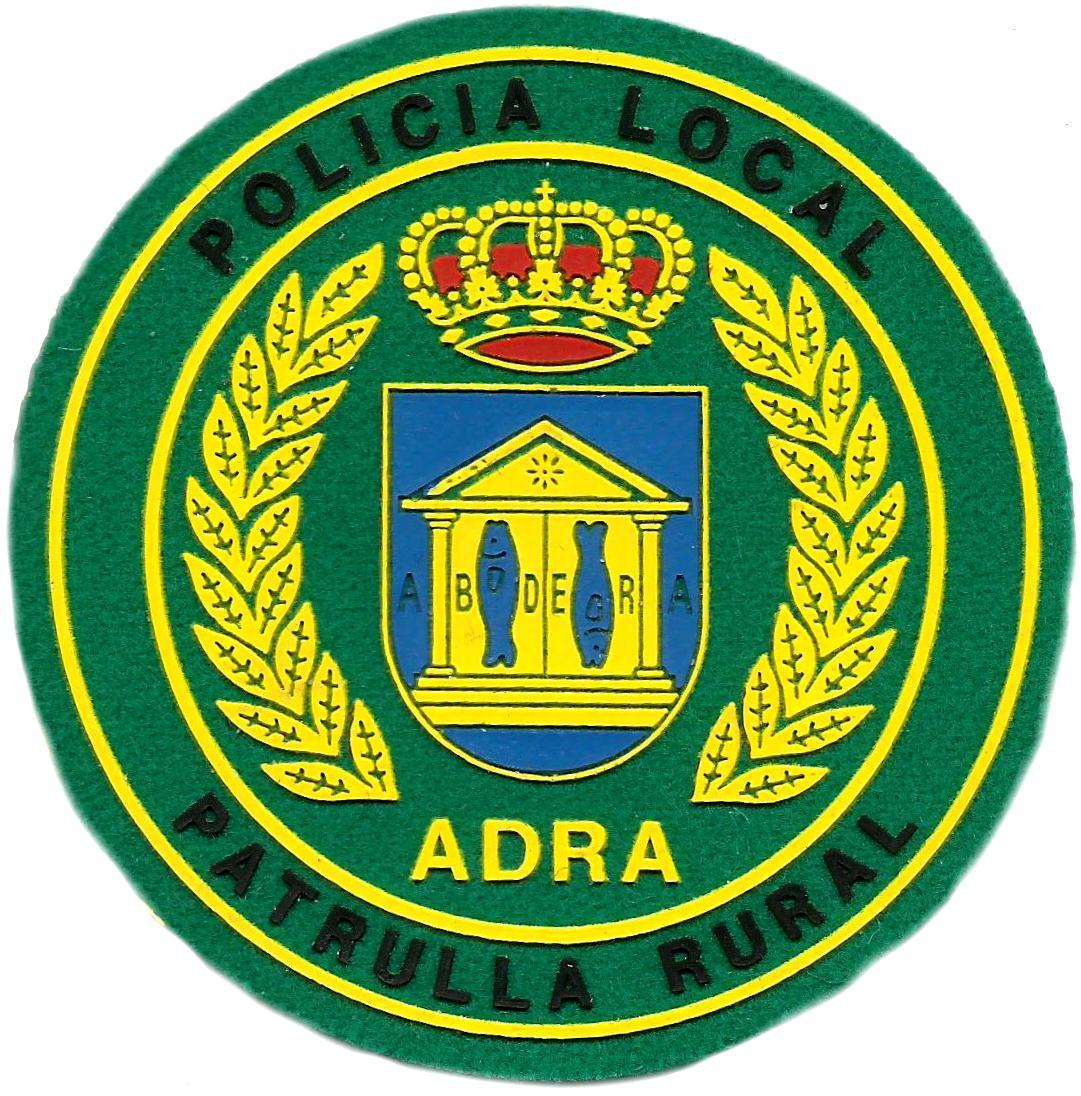 Policía Local Adra patrulla rural parche insignia emblema distintivo