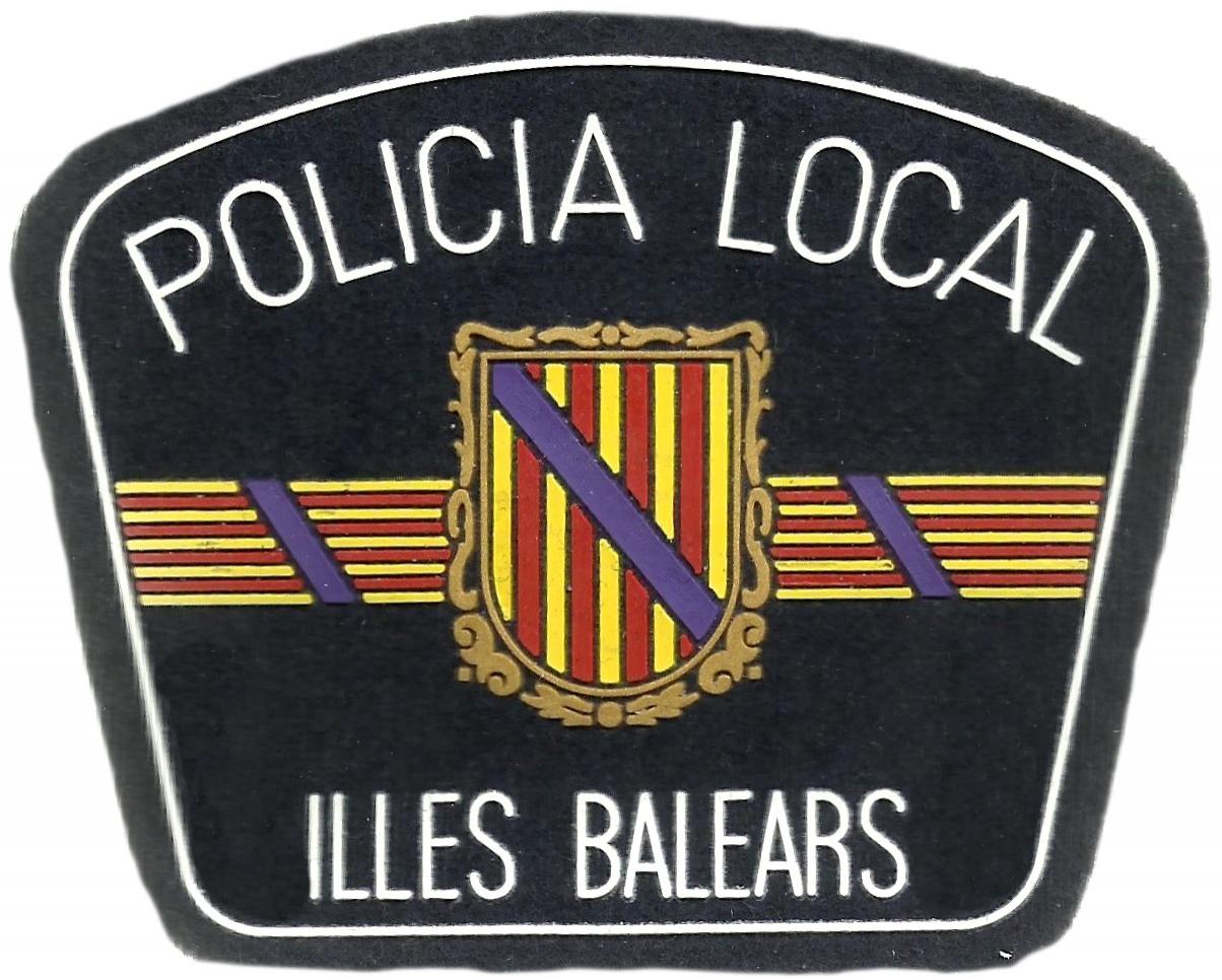 Policía Local Illes Balears parche insignia emblema distintivo
