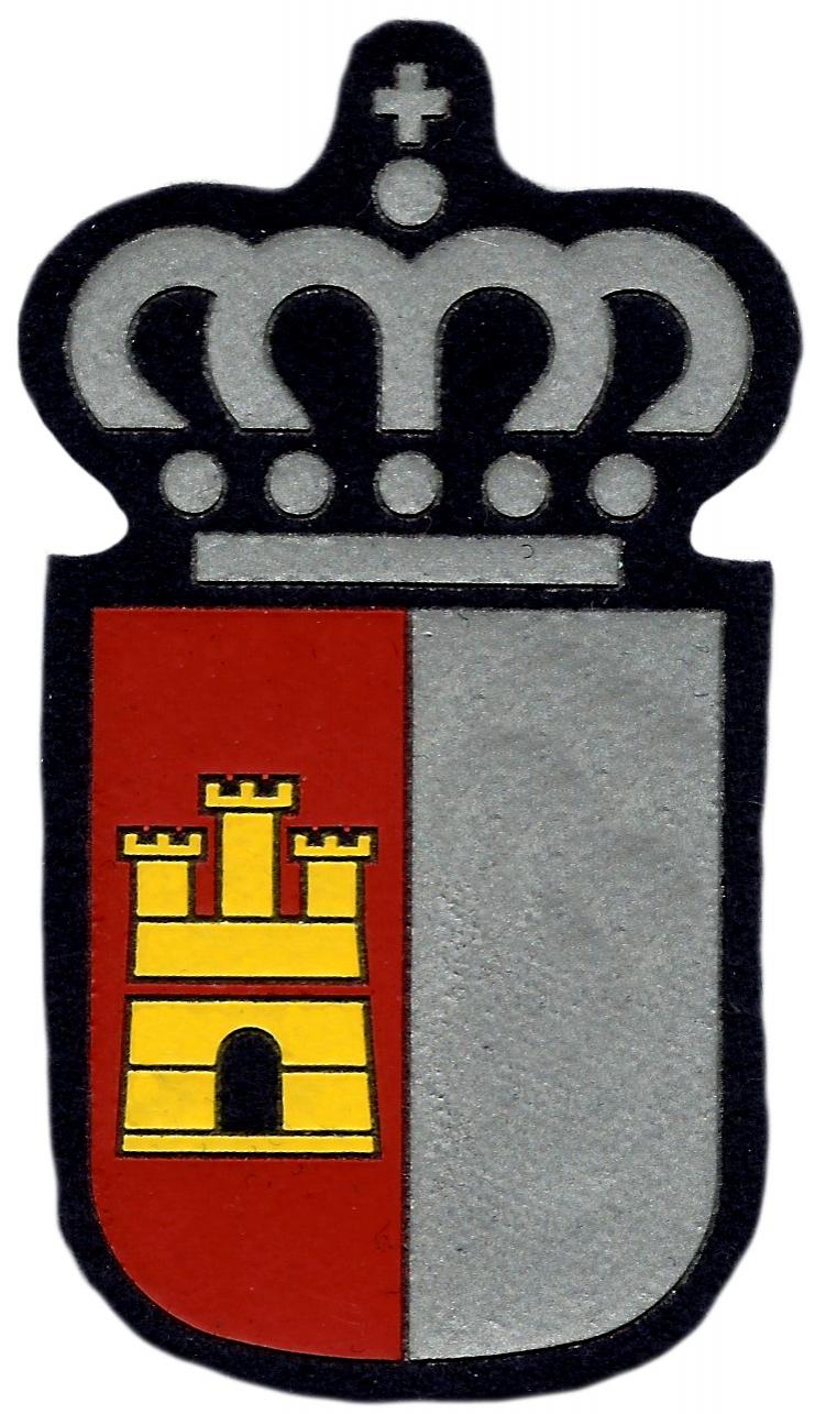 Policía Local Comunidad Autónoma de Castilla la Mancha parche insignia emblema distintivo