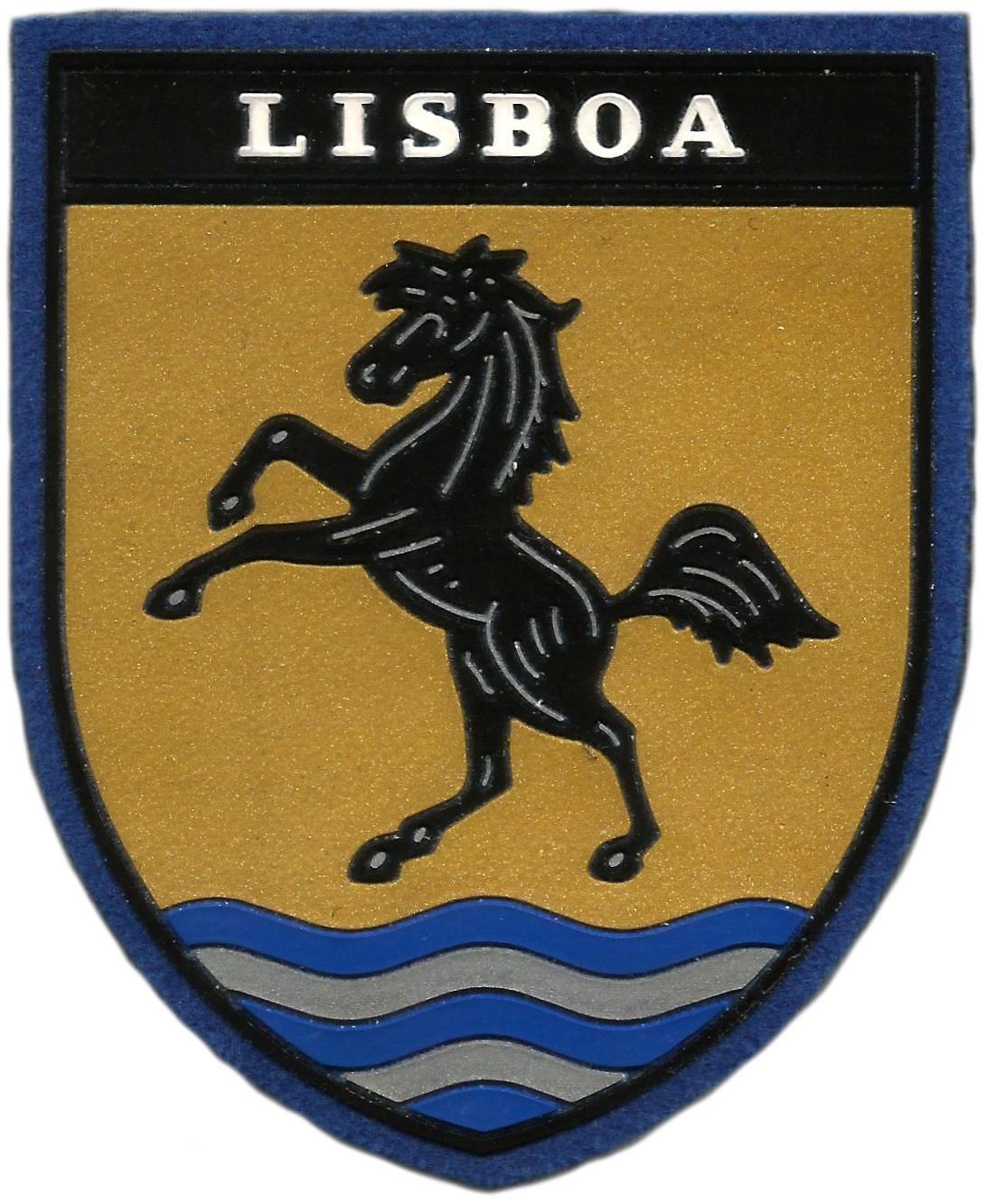 Policía de Segurança Pública de Portugal Región de Lisboa parche insignia emblema distintivo patch ecusson