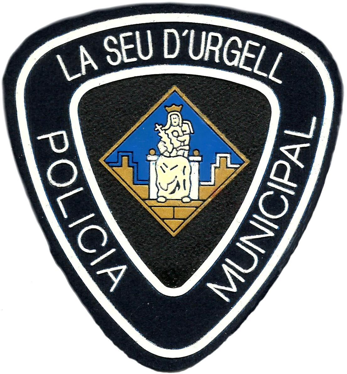 Policía Municipal La Seu D´urgell parche insignia emblema distintivo 