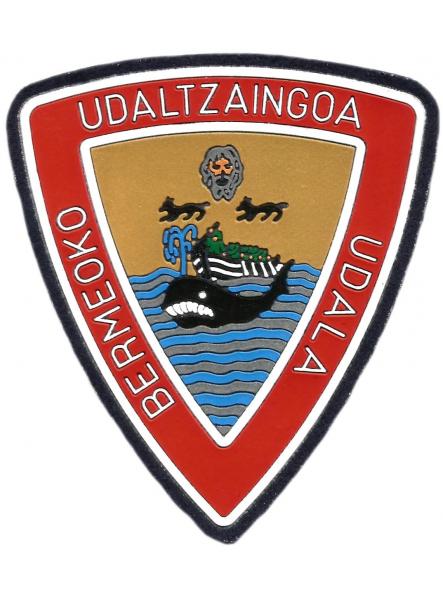 Policía Municipal Udaltzaingoa Bermeo parche insignia emblema distintivo [0]