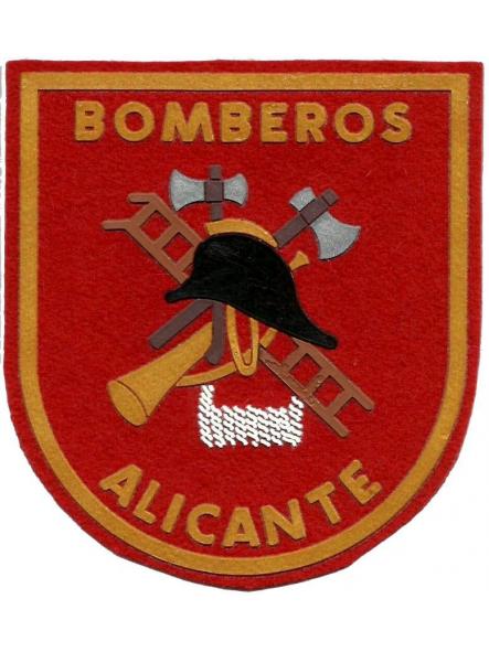 Bomberos de la ciudad de Alicante parche insignia emblema distintivo [0]