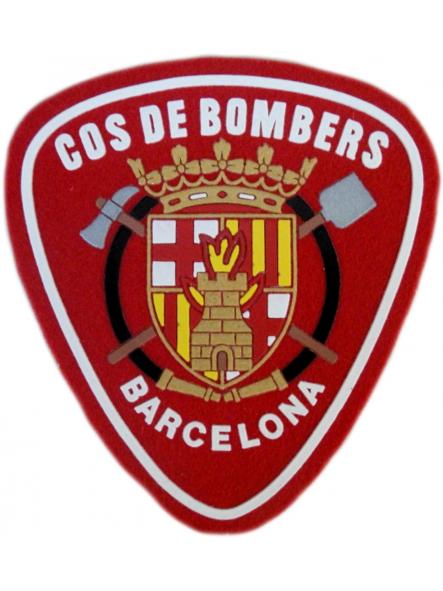 Cos de Bombers de Barcelona Cuerpo de Bomberos parche insignia emblema distintivo Fire Dept 