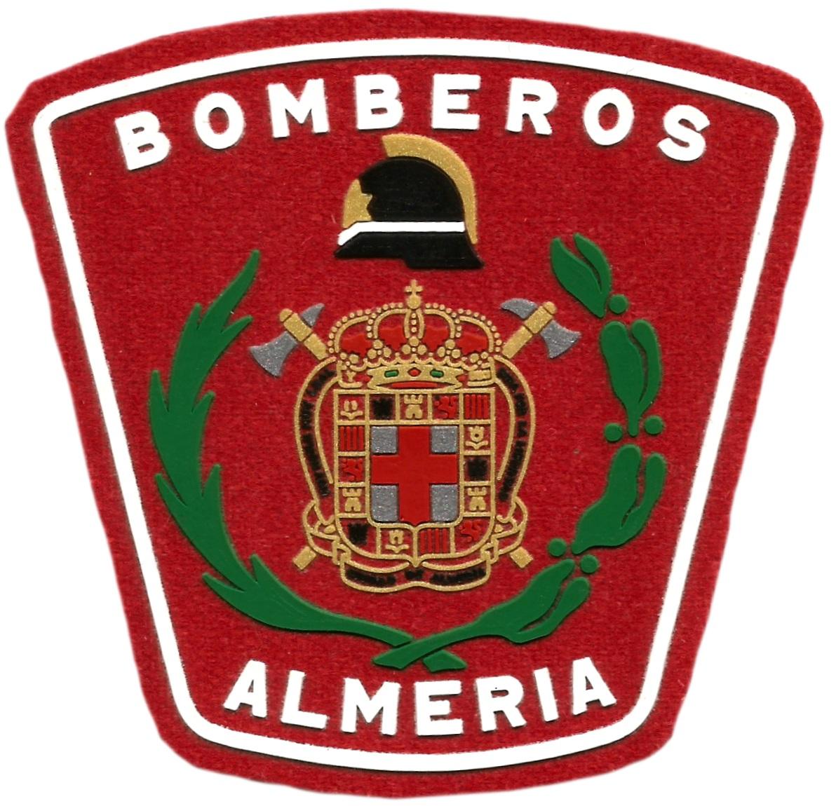Bomberos ciudad de Almería parche insignia emblema distintivo