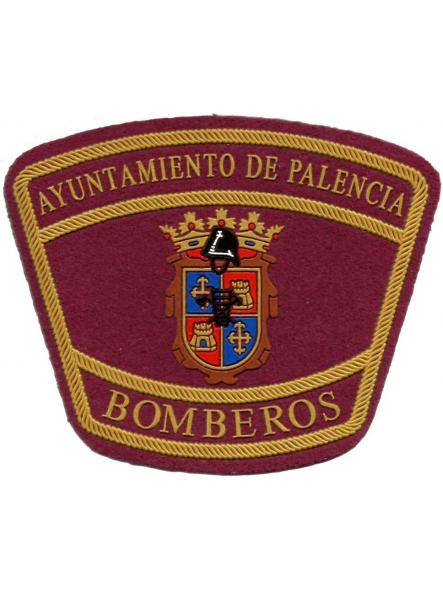 Bomberos Ayuntamiento de Palencia parche insignia emblema distintivo Fire Dept