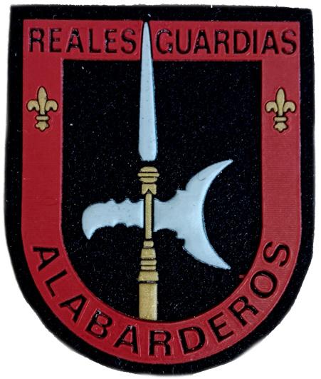 Guardia Real Felipe VI Reales Guardias Alabarderos parche insignia emblema distintivo ecusson patch