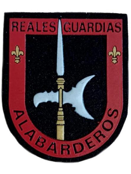 Guardia Real Felipe VI Reales Guardias Alabarderos parche insignia emblema distintivo ecusson patch