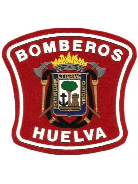 Bomberos de Huelva Servicio contra incendios y salvamento parche insignia emblema distintivo [0]