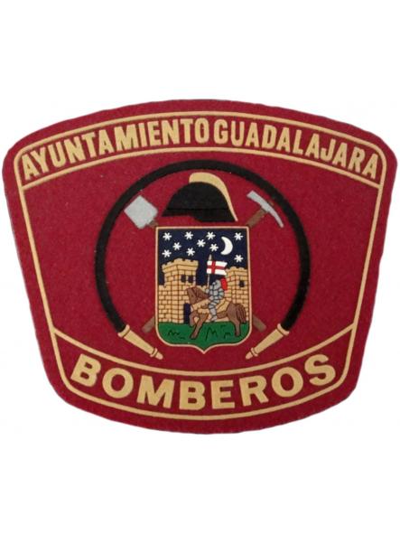 Bomberos Ayuntamiento de Guadalajara Servicio contra incendios y salvamento parche insignia emblema distintivo [0]