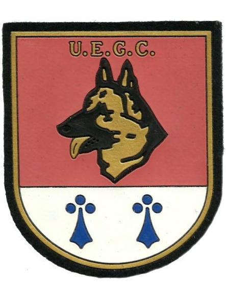 Policía Nacional CNP Unidad Especial Guías Caninos K-9 parche insignia emblema distintivo