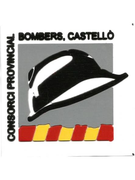 Consorcio Provincial Bomberos Castellón Bombers parche insignia emblema distintivo Fire Dept [0]