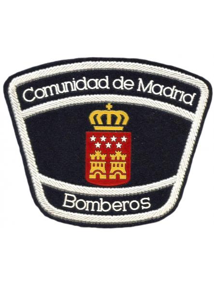Bomberos Comunidad de Madrid parche insignia emblema distintivo Fire Dept