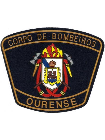 Cuerpo de Bomberos de Ourense parche insignia emblema distintivo Fire Dept