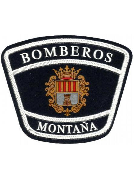Bomberos de la Comarca de Montaña en la Comunidad Valenciana parche insignia emblema distintivo