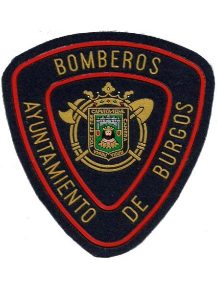 Bomberos Ayuntamiento de Burgos parche insignia emblema distintivo
