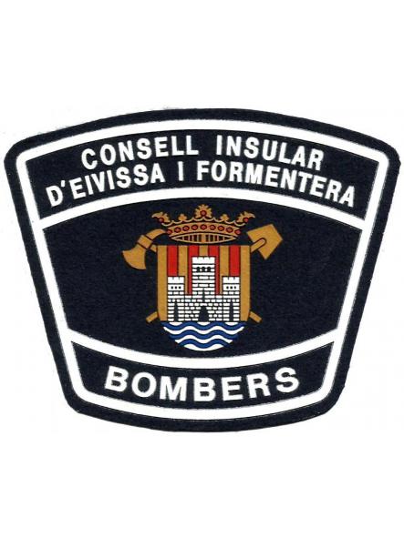 Bomberos de Ibiza y Formentera Bombers Eivissa i Formentera parche insignia emblema distintivo Fire Dept 