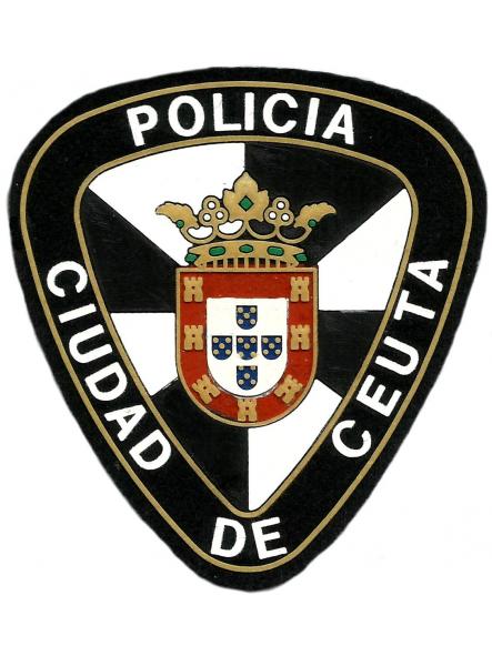 Policía Local cuidad de Ceuta parche insignia emblema distintivo