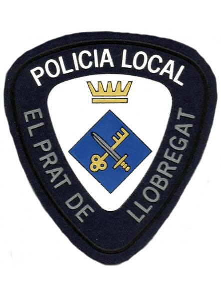Policía Local El Prat de Llobregat Cataluña parche insignia emblema distintivo