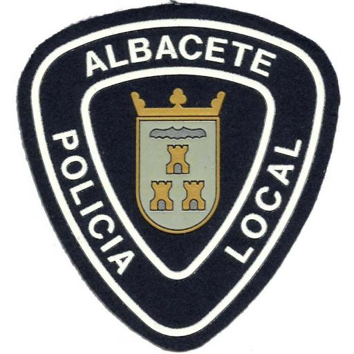 Policía Local Albacete parche insignia emblema distintivo Castilla la Mancha