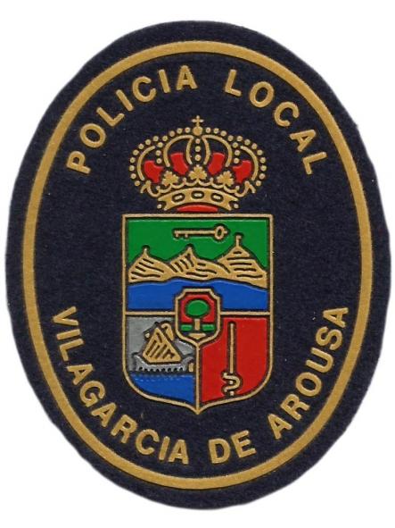 Policía Local Vilagarcía de Arousa Pontevedra Galicia parche insignia emblema Police patch ecusson