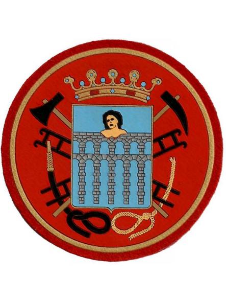 Bomberos de Segovia Servicio contra incendios y salvamento parche insignia emblema distintivo