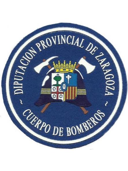 Cuerpo de Bomberos de la Diputación de Zaragoza parche insignia emblema Fire Dept