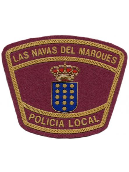 Policía Local Las Navas del Marqués parche insignia emblema distintivo