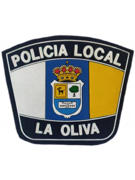 Policía Local La Oliva Islas Canarias parche insignia emblema police patch ecusson