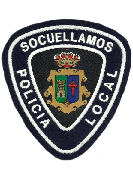 Policía Local Socuellamos parche insignia emblema distintivo Castilla la Mancha