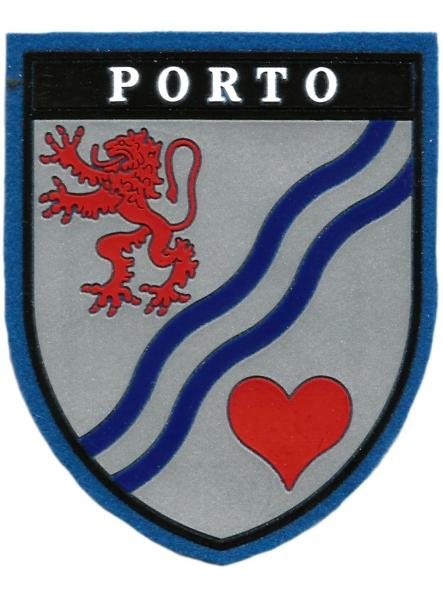 Policía de Segurança Pública de Portugal Oporto Región de Porto parche insignia emblema distintivo 